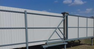 Купить откатные ворота на сваях Заинск, цена от 2827 руб.