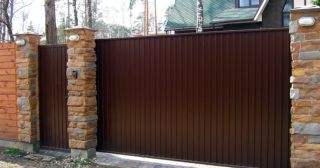 Купить откатные ворота консольные Заинск, цена от 2827 руб.